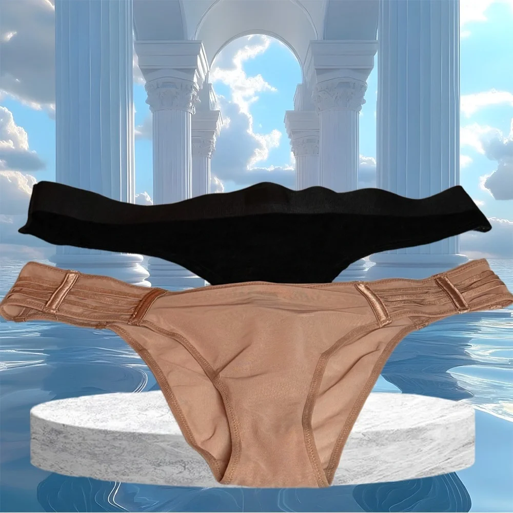 Victoria's Secret and Pink Black and Tan Panties Set size Large